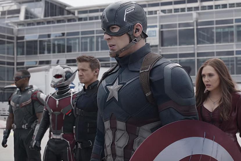 Salah satu adegan dalam film Captain America: Civil War.