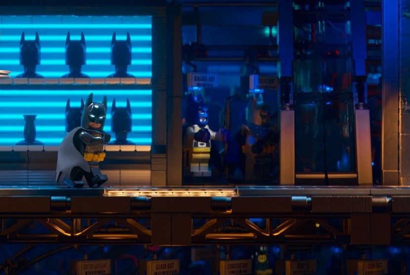 Salah satu adegan dalam film The Lego Batman.