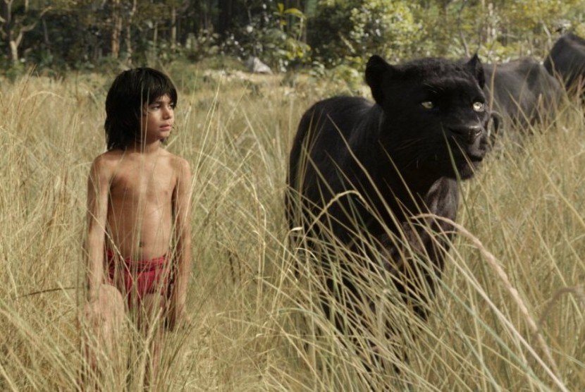 Salah satu adegan dalam The Jungle Book.