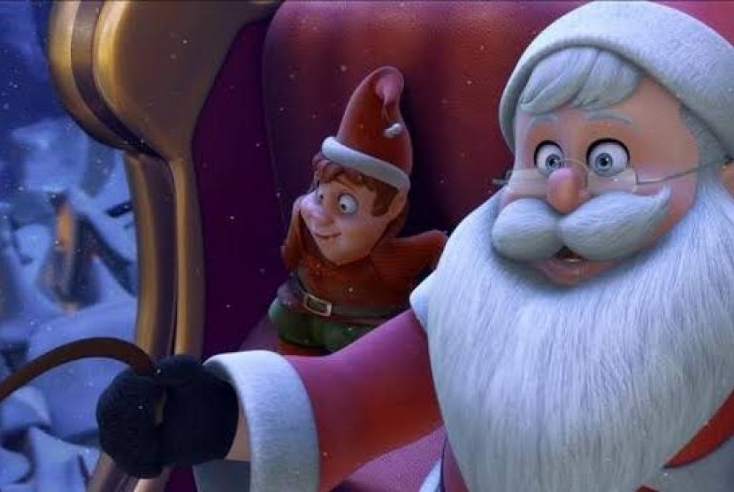 Salah satu adegan di film 'Saving Santa'