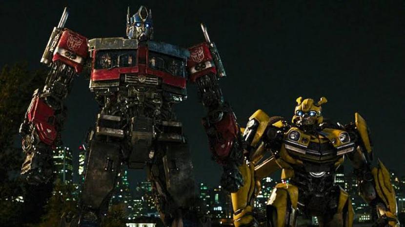 Salah satu adegan di film Transformers: Rise of the Beasts. Film ini dikabarkan memiliki durasi terpendek dibandingkan film Transformers terdahulu.