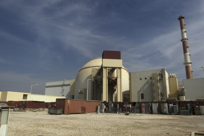 Salah satu fasilitas yang diduga pembuatan nuklir di Provinsi Bushehr, Iran.