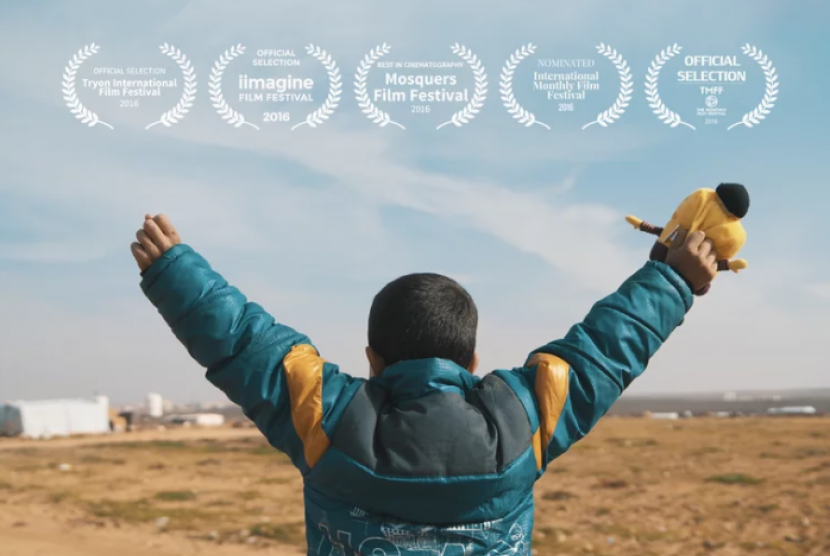Salah satu film yang ditampilkan di The Mosquers Film Festival, A Day In The Life Of A Syrian Refugee.