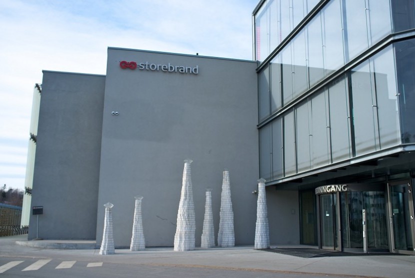Salah satu gedung Storebrand Bank di Norwegia. Bank ini menawarkan pinjaman tanpa bunga kepada nasabah Muslim.
