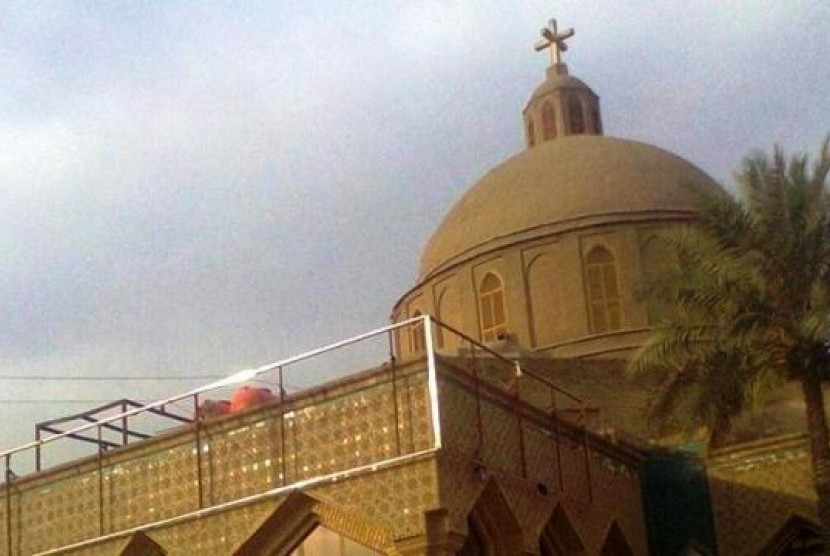 Salah satu gereja di Irak 