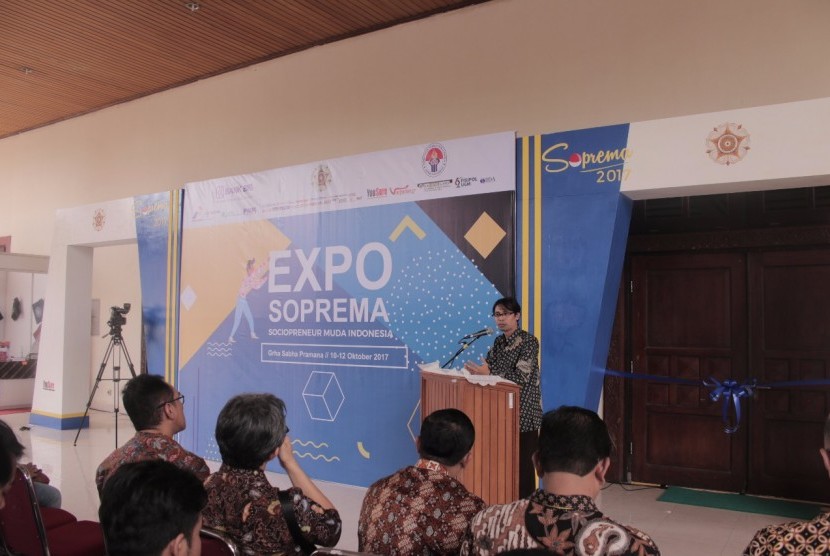 Salah satu kegiatan dalam kompetisi Sociopreneur Muda Indonesia (Soprema) 2017.