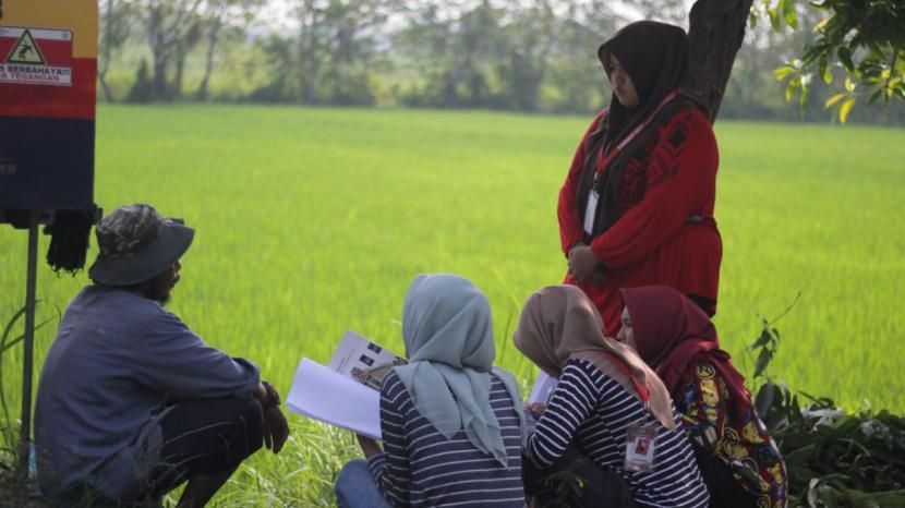 Salah satu kegiatan mahasiswa dari Program studi (Prodi) Agribisnis, Universitas Muhammadiyah Malang (UMM). 