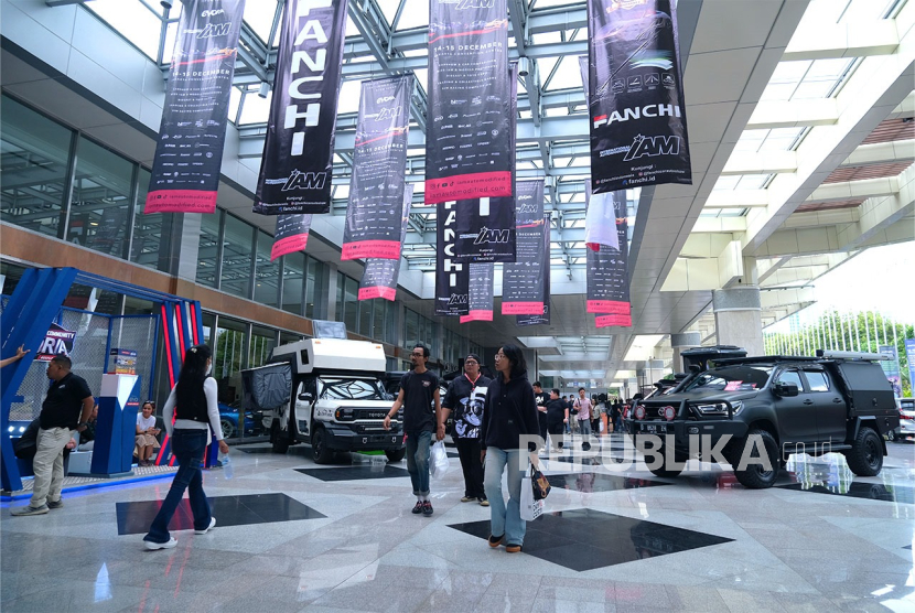 Salah satu kegiatan pameran di Jakarta Convention Center (JCC). 