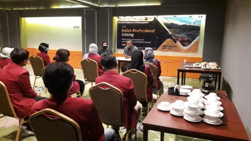 Salah satu kegiatan Program Kompetisi Kampus Merdeka (PKKM) Universitas Muhammadiyah.
