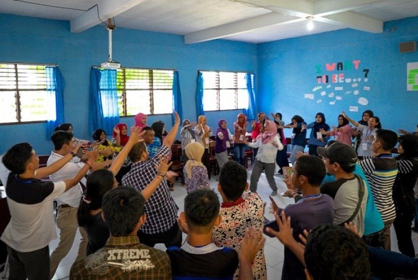 Salah satu kegiatan RuBI Semester I tahun 2016 di Fakfak, Papua. 