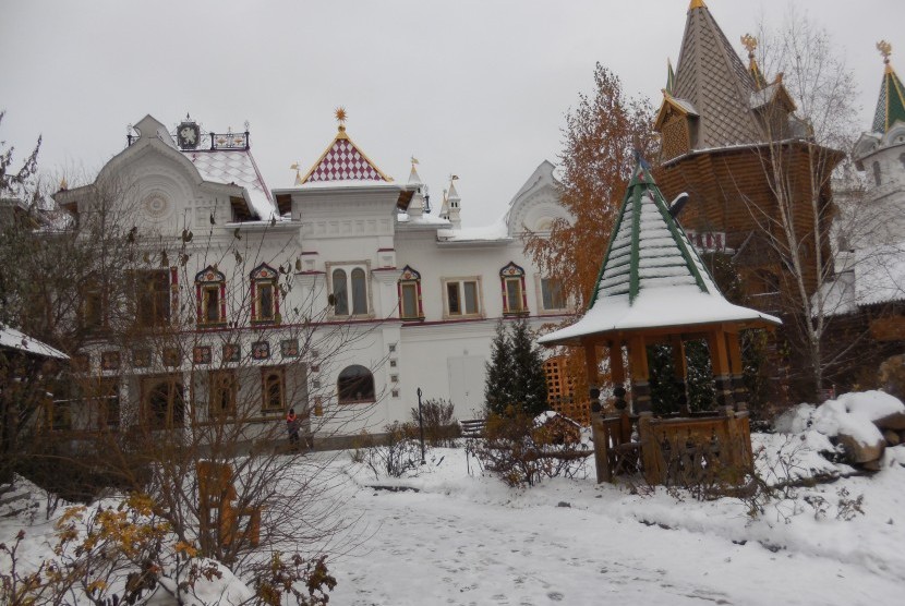Kremlin di kota Moskow.