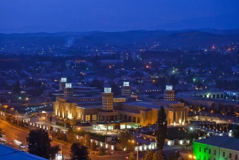 Salah satu kota di Tajikistan 