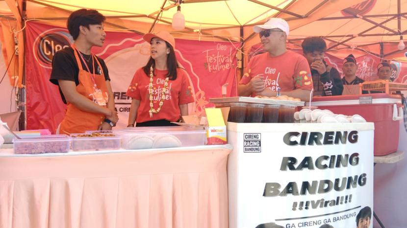 Salah satu kuliner khas Bandung disajikan di Festival Kuliner Cleo.
