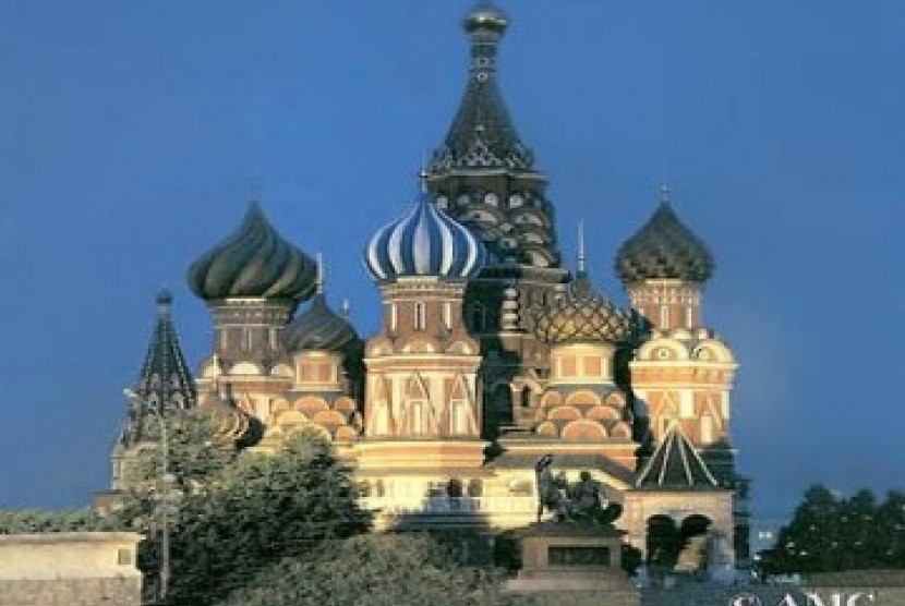 Salah satu lambang kota Moskow