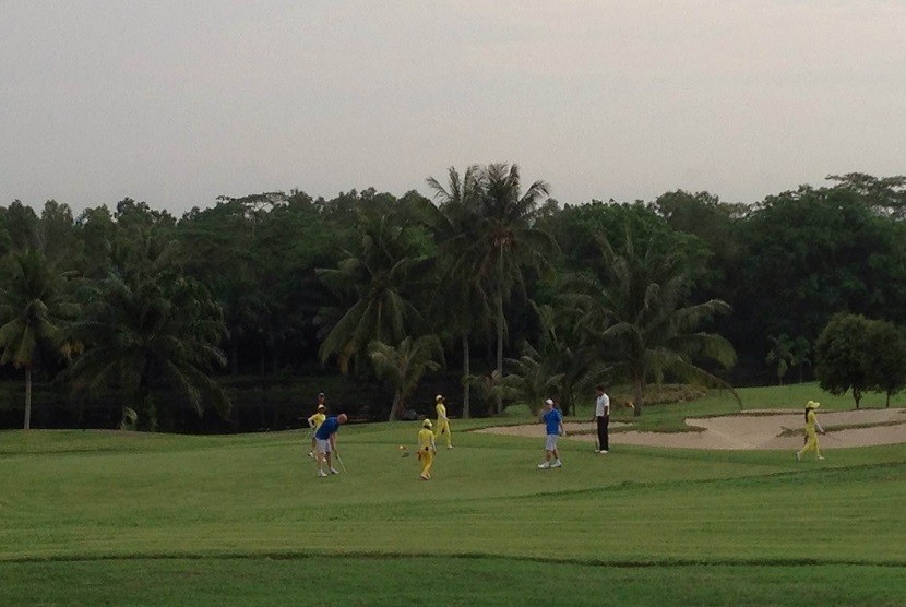 Salah satu lapangan golf di Bintan, Kepri