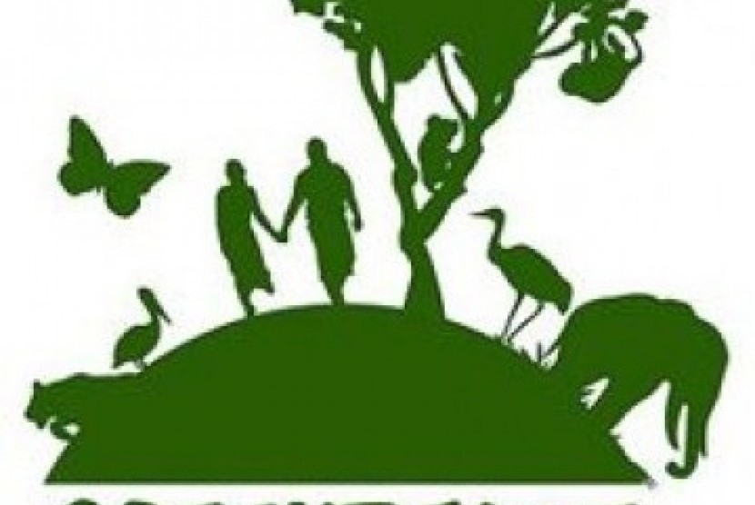 Salah satu logo Greenpeace.