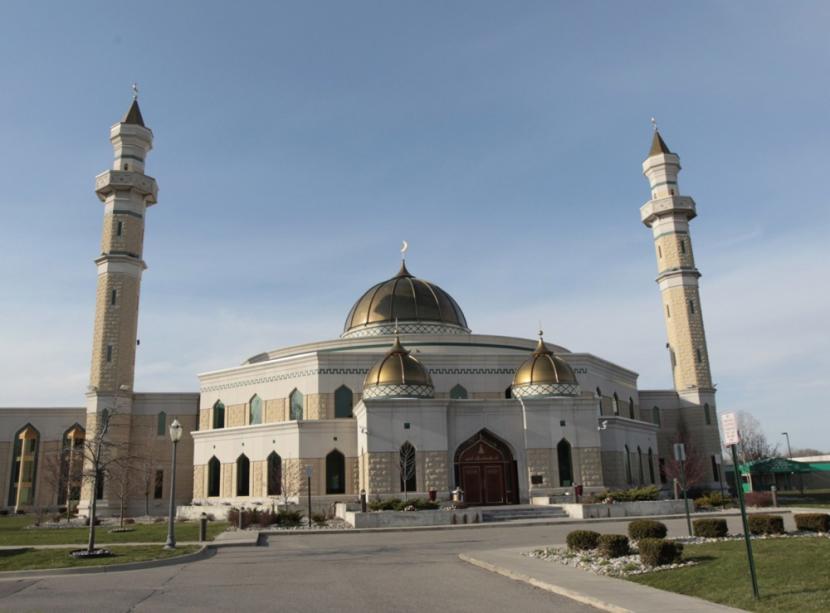 Salah satu masjid di Amerika Serikat (ilustrasi). Salah satu mahasiswi yang pernah kuliah di Harvard University, AS, menceritakan pengalamannya saat merayakan Hari Raya Idul Fitri di negara tersebut.