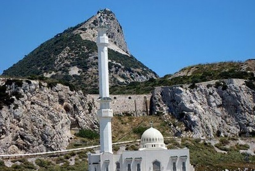 Salah satu masjid di Gibraltar
