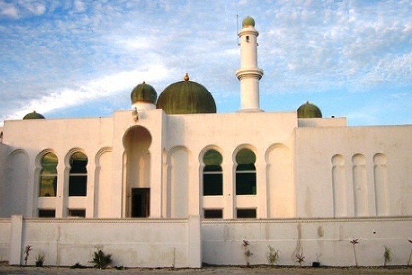 Salah satu masjid di Kota Nassau, Bahama.