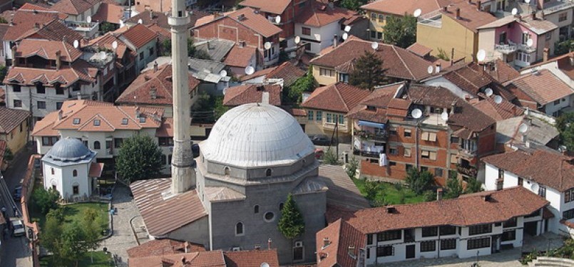 Salah satu masjid di Kota Prizren, Kosovo (ilustrasi).