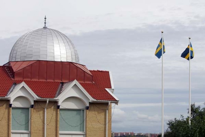 Salah satu Masjid di Swedia