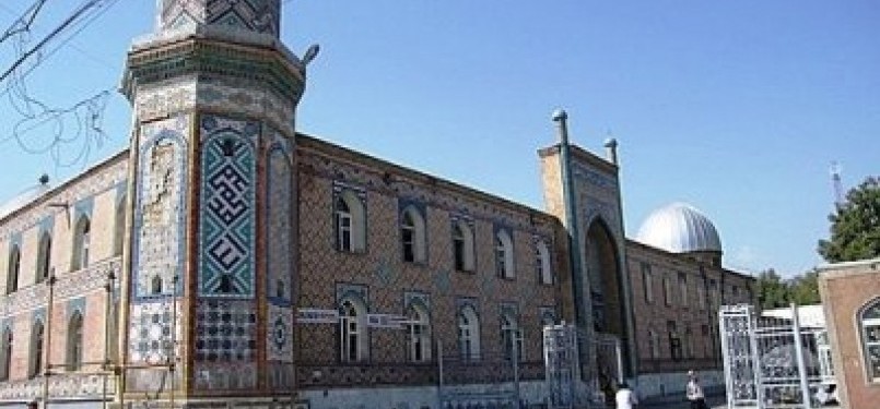 Salah satu masjid di Tajikistan