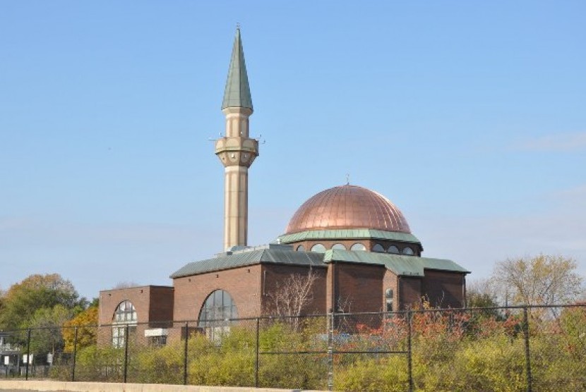 Salah satu masjid Ottawa, Kanada.