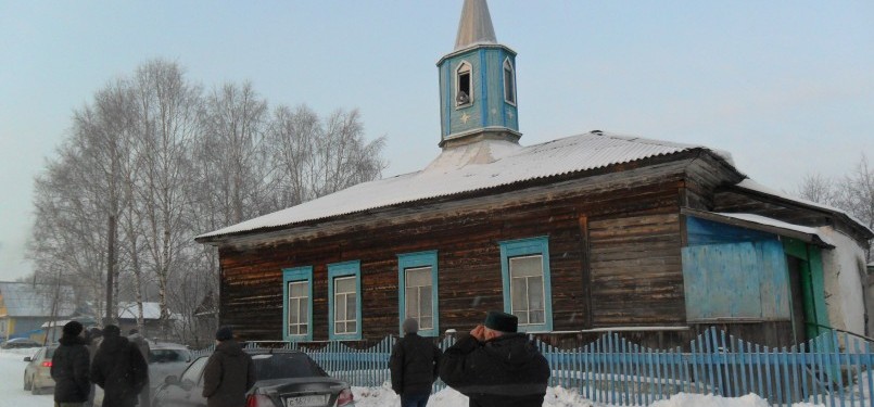 Salah satu masjid tua di Pedalaman Krasnoufimski yang berumur lebih 250 tahun