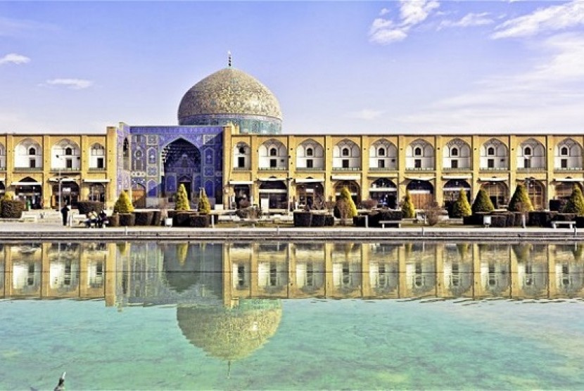 Salah satu objek wisata di Iran