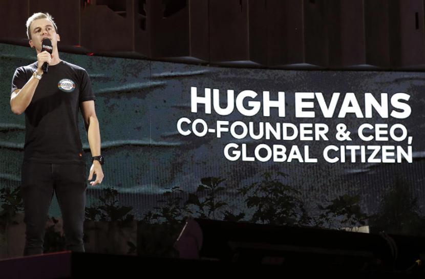 Salah satu pendiri dan CEO Global Citizen Hugh Evans.
