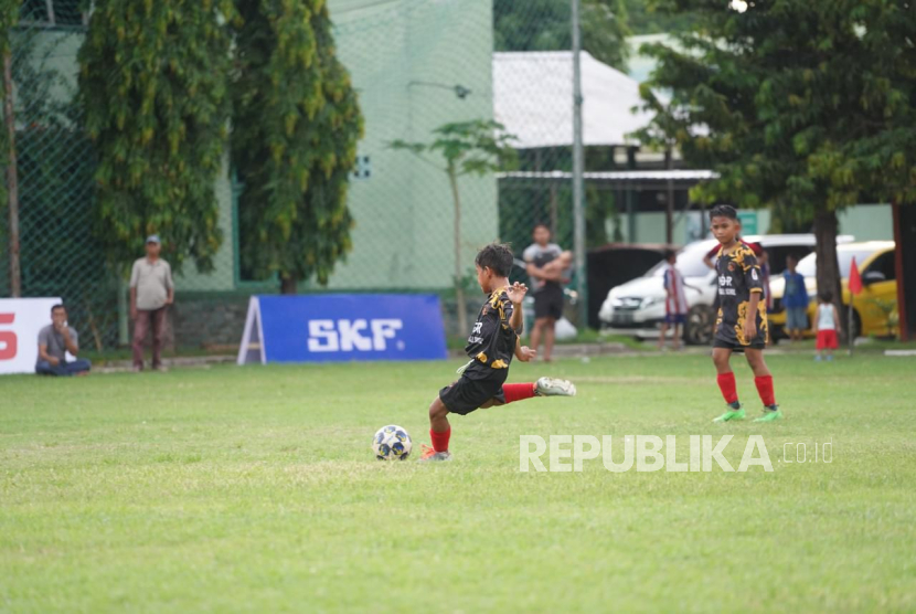 Salah satu pertandingan Meet the World With SKF Road to Gothia Cup 2025.