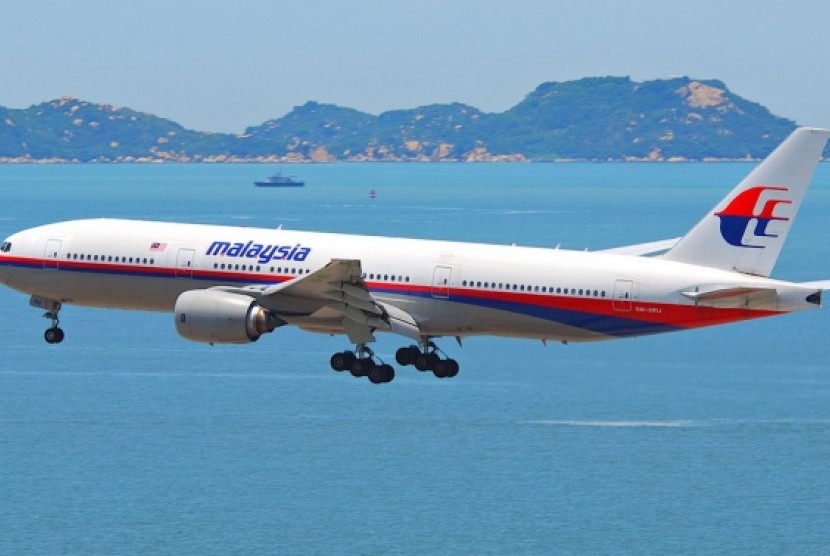 Salah satu pesawat milik maskapai Malaysia Airlines.