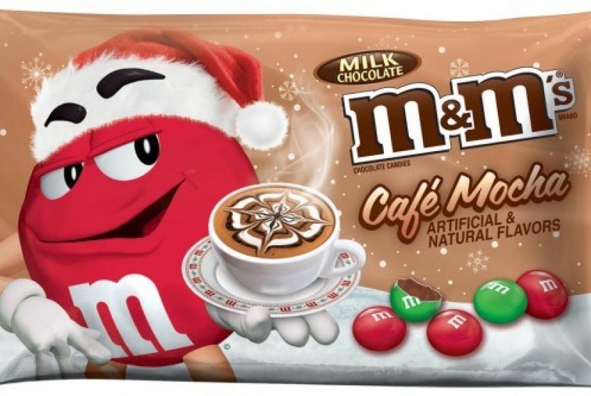 Salah satu rasa baru M&M, yakni Cafe Mocha.