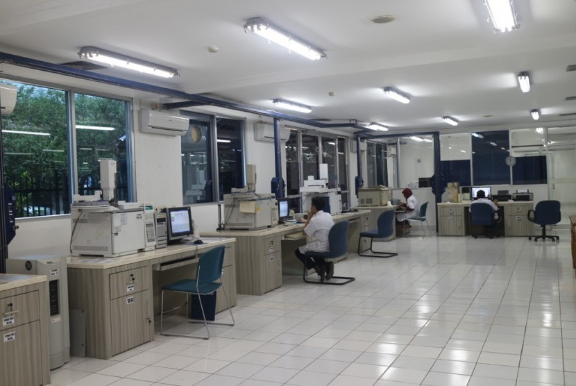 Salah satu ruangan di laboratorium milik PT Sucofindo di Cibitung, Bekasi, Jawa Barat.