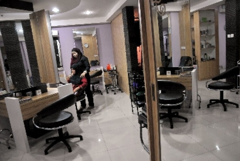 Salon khusus Muslimah menyediakan fasilitas memadai untuk para Muslimah agar dapat mempercantik diri./ilustrasi