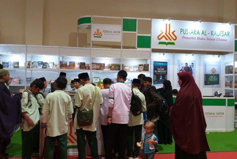 Salah satu stan di Islamic Book Fair (IBF) 2019.