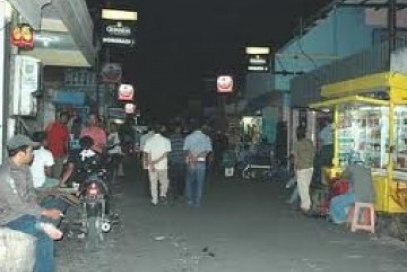 Dolly red district in Surabaya, East Java (file photo)