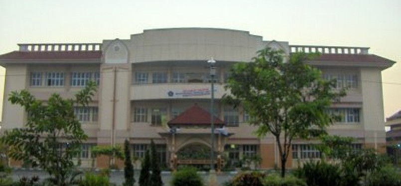 Salah satu sudut kampus Unissula Semarang, Jawa Tengah.