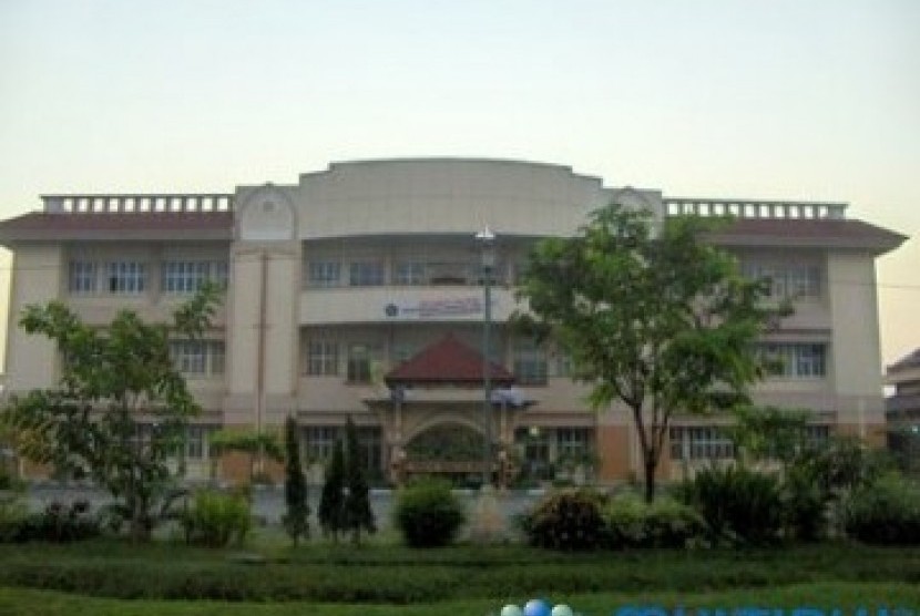 Salah satu sudut kampus Unissula Semarang, Jawa Tengah.