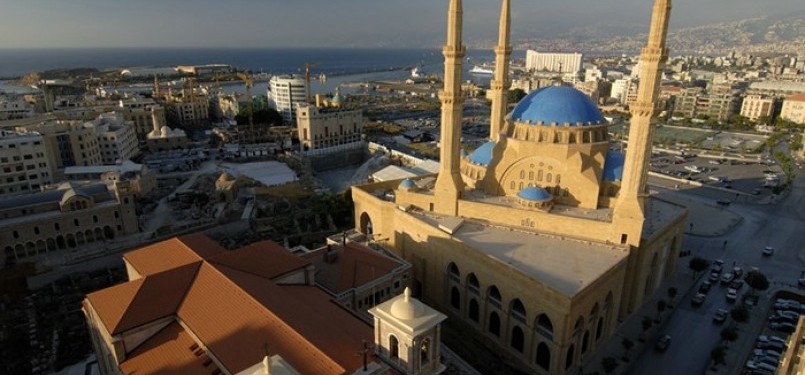 Salah satu sudut Kota Beirut.