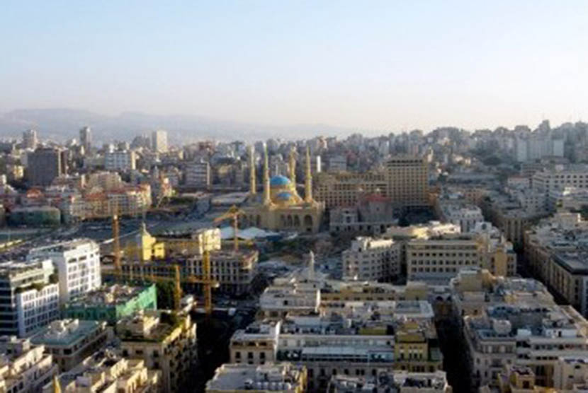 Beirut Lebanon pernah dikuasai peradaban-peradaban tua dunia. Salah satu sudut Kota Beirut.