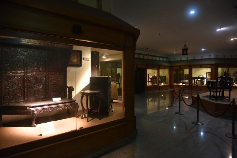 Salah satu sudut museum Salar Jung, Hyderabad, India. Museum Salar Jung akan membuka galeri seni Islam.