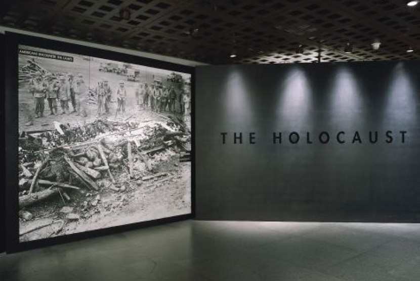 Salah satu sudut pameran di Perlukah Museum Holocaus di Indonesia?. Foto ilustrasi: Museum Holocaust, Washington, AS.