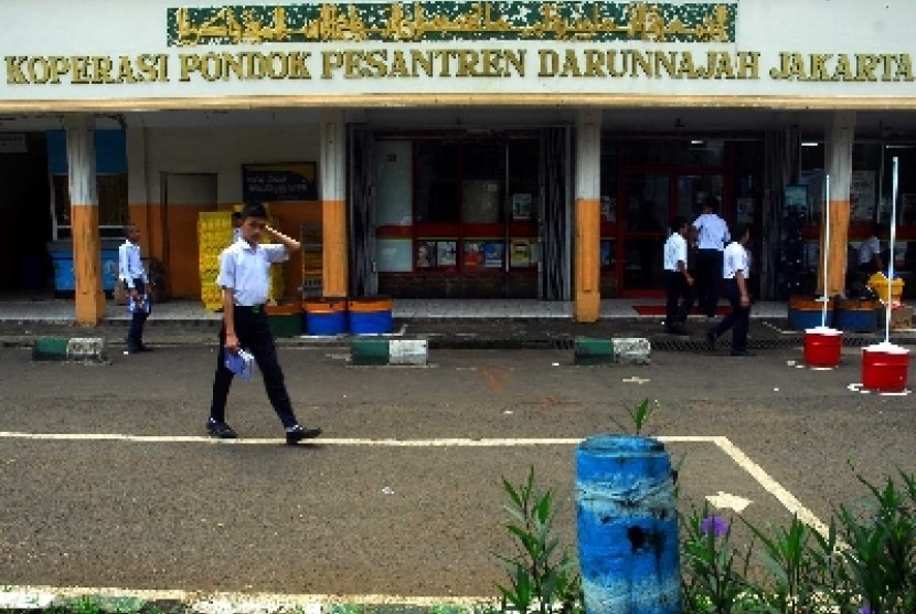 Ponpes Darunnajah Siapkan Kedatangan Santri. Salah satu sudut Pesantren Darunnajah Jakarta.