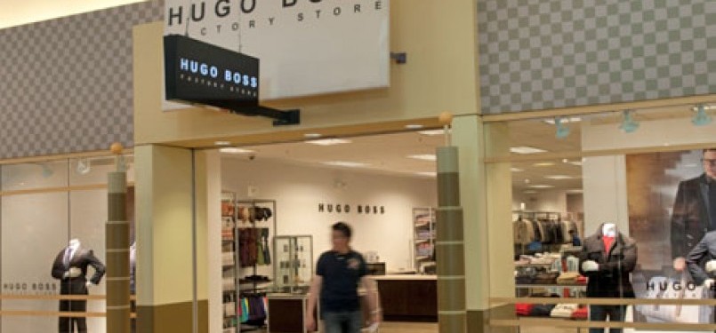 Salah satu toko ritel Hugo Boss