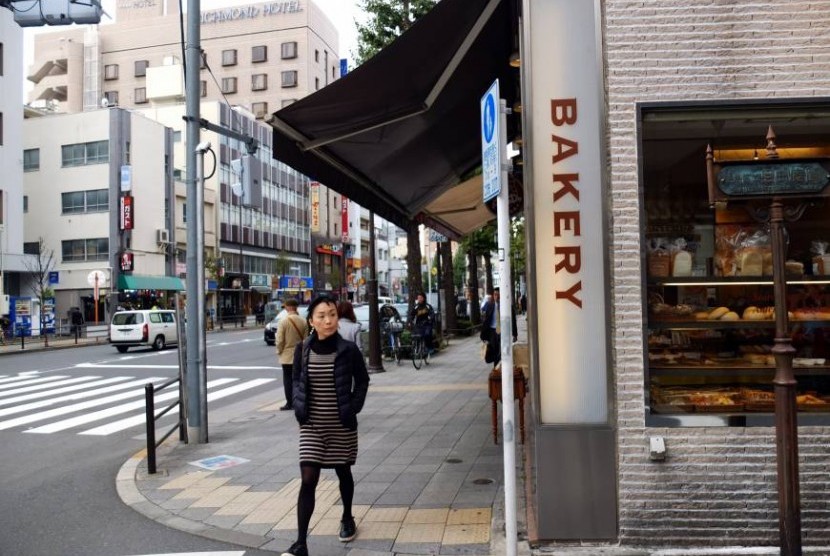 Salah satu toko roti di Jepang