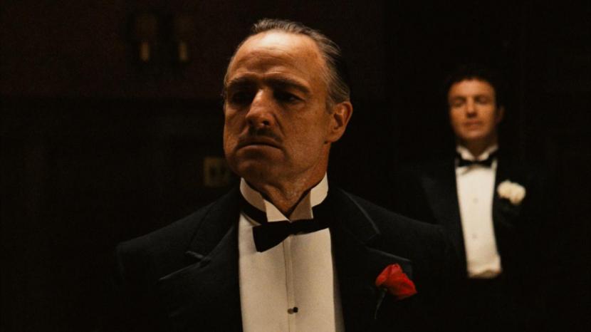 Salah satuadegan di film The Godfather.