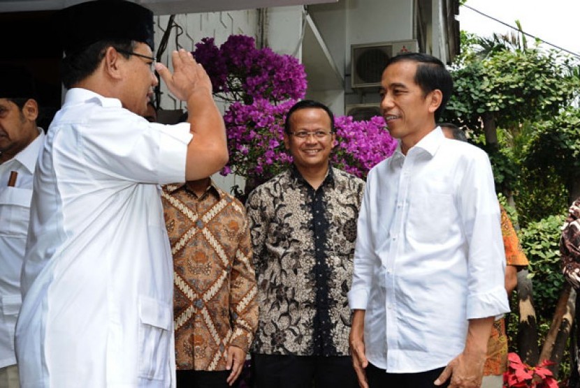 Salam hormat Prabowo 