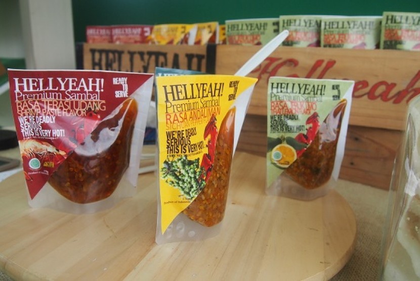 Sambal Hellyeah, salah satu produk lokal yang siap merambah pasar dunia