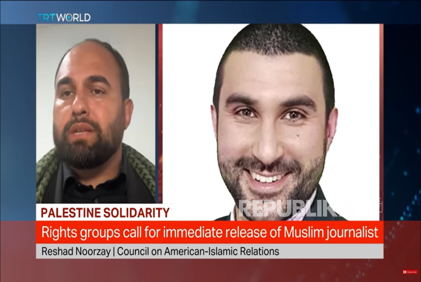 Bendung Dakwah yang Mengecam Genosida Israel, Amerika Tahan Jurnalis Pro-Palestina